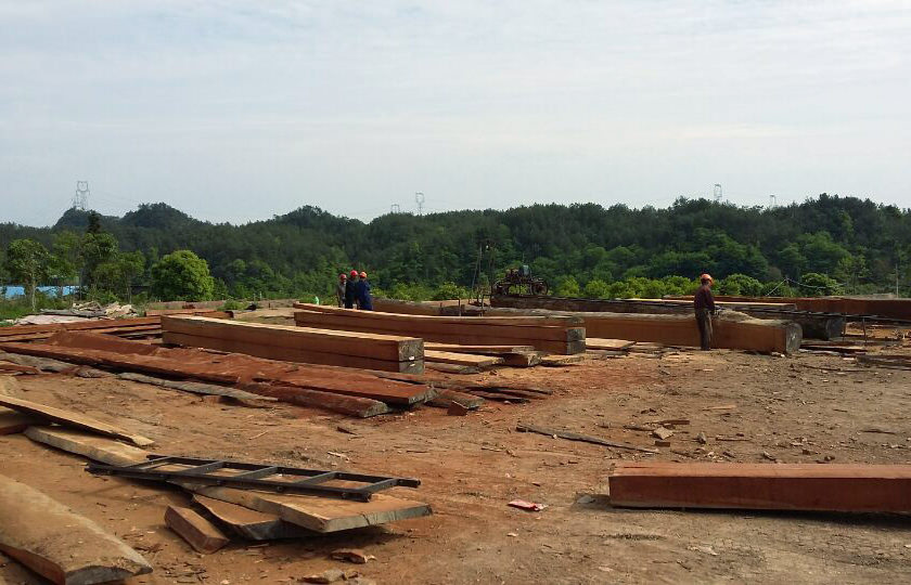 寺廟工程施工—護(hù)國寺 第4張